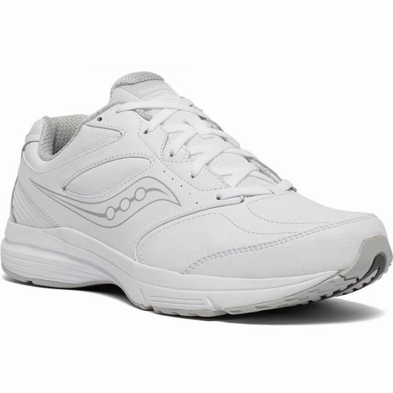 White Saucony Integrity Walker 3 Men's Walking Shoes | Philippines S93864-P60