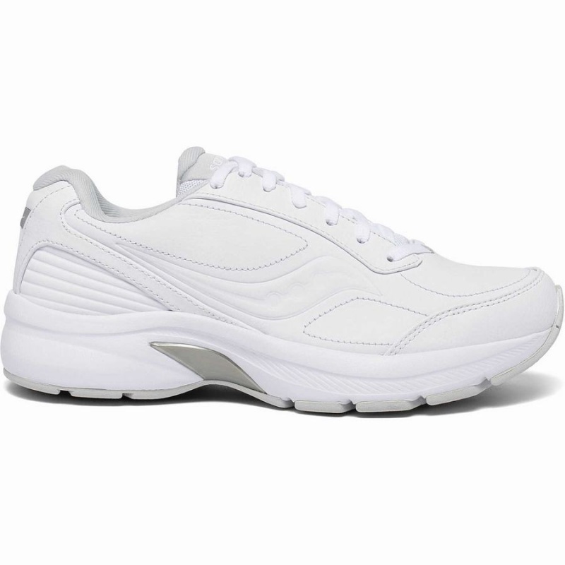 White Saucony Omni Walker 3 Women\'s Walking Shoes | Philippines S10782-P69