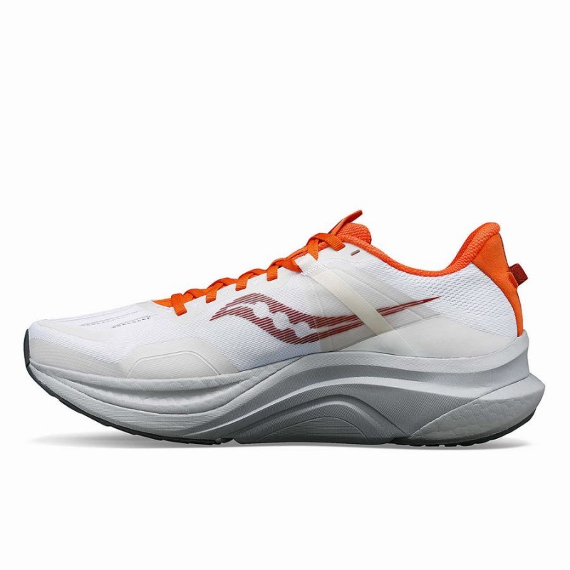 White Saucony Tempus Men's Running Shoes | Philippines S05762-Y62