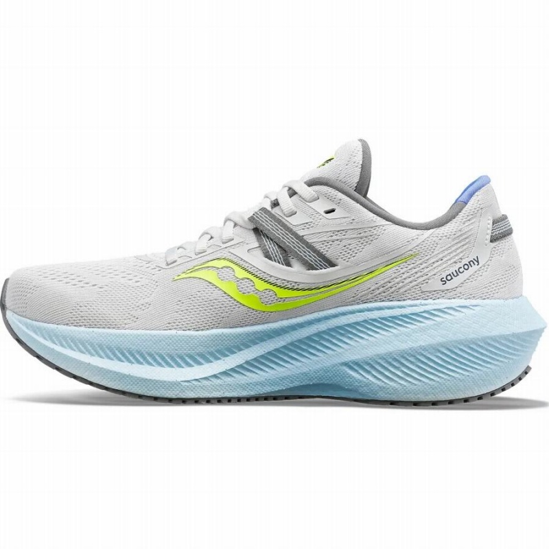 White Saucony Triumph 20 Women's Running Shoes | Philippines S17890-M98