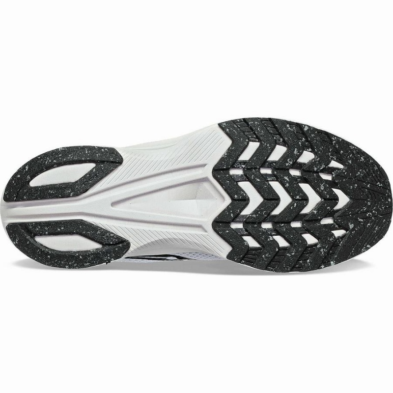 White / Black Saucony Axon 3 Men's Running Shoes | Philippines S23501-W56