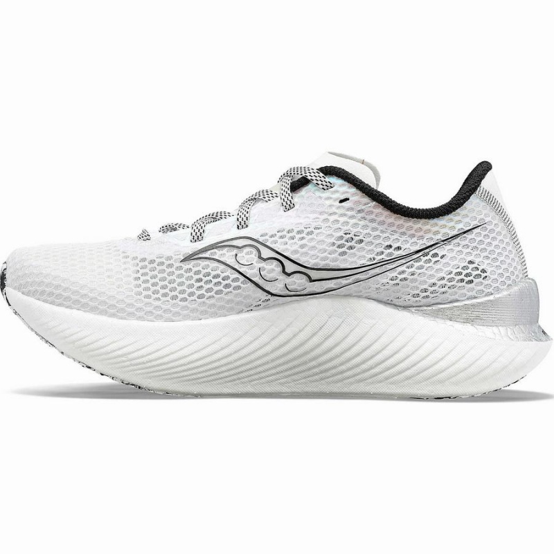 White / Black Saucony Endorphin Pro 3 Men's Running Shoes | Philippines S23710-E32