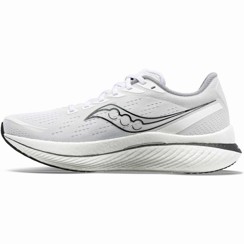 White / Black Saucony Endorphin Speed 3 Men's Running Shoes | Philippines S01865-Q92