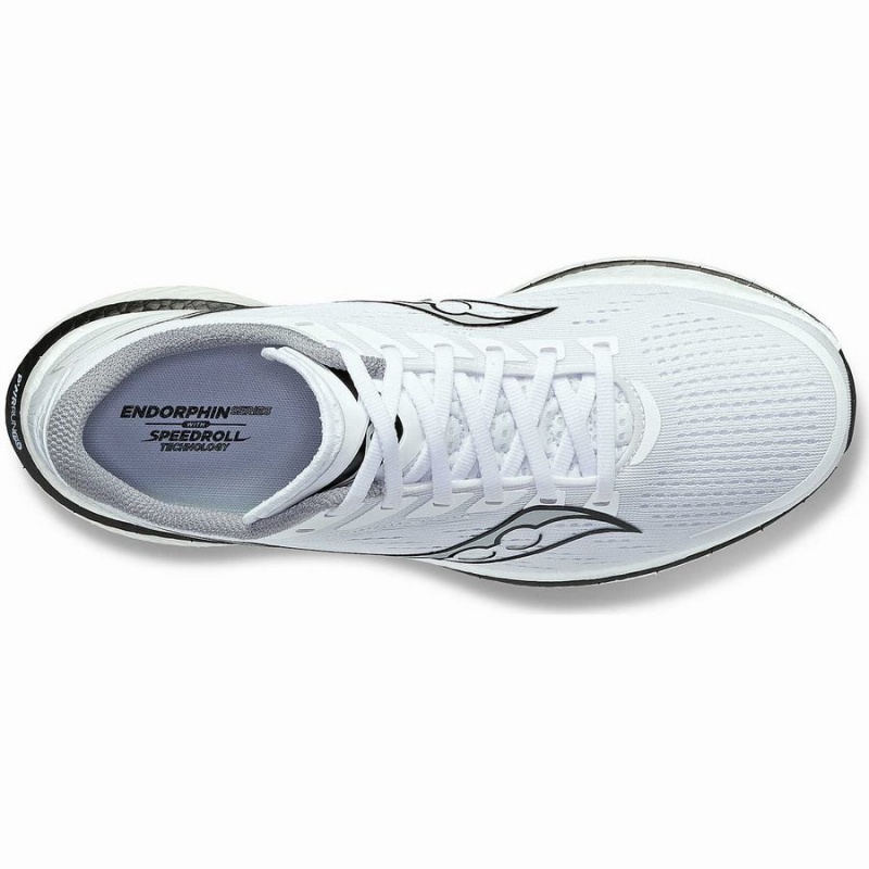 White / Black Saucony Endorphin Speed 3 Men's Running Shoes | Philippines S01865-Q92