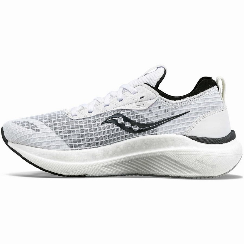 White / Black Saucony Freedom Crossport Men's Running Shoes | Philippines S73452-U14