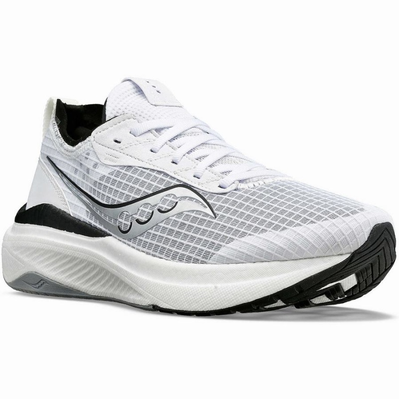 White / Black Saucony Freedom Crossport Men's Running Shoes | Philippines S73452-U14