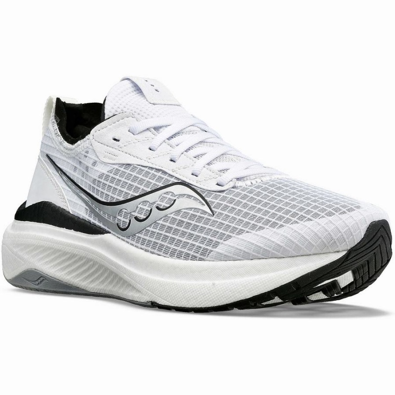 White / Black Saucony Freedom Crossport Women's Running Shoes | Philippines S76805-L21