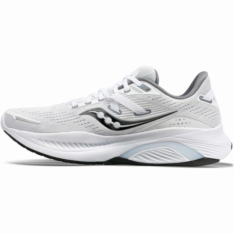 White / Black Saucony Guide 16 Women's Running Shoes | Philippines S79045-H21