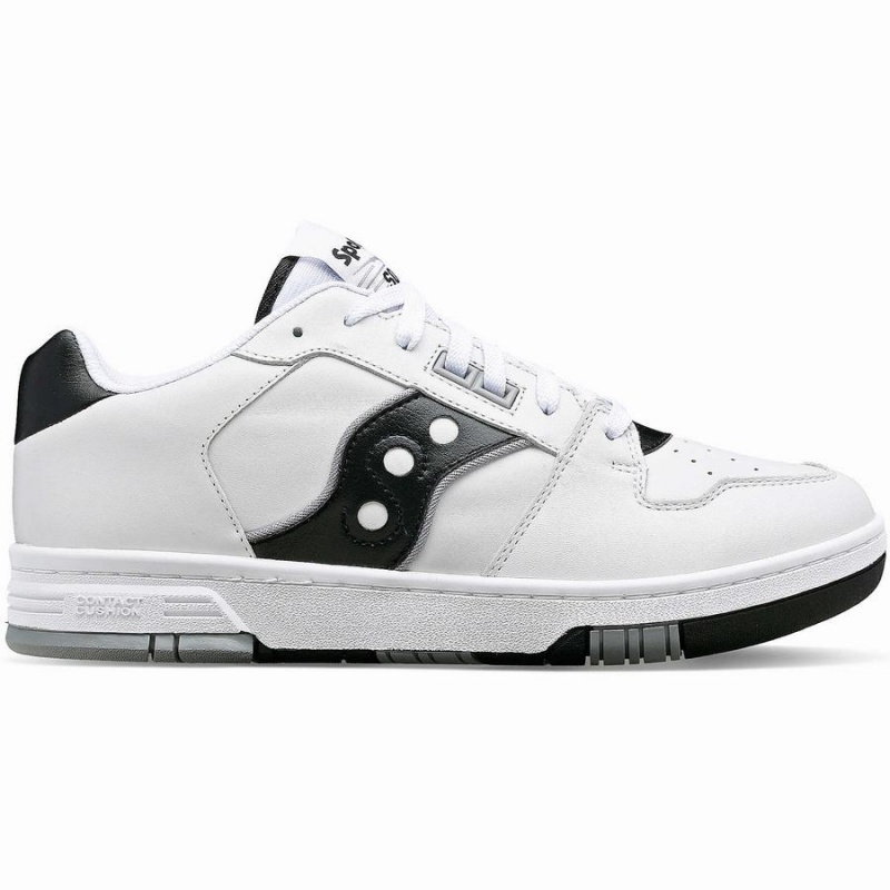 White / Black Saucony Spot-Bilt™ Sonic Low Women\'s Sneakers | Philippines S08456-W41