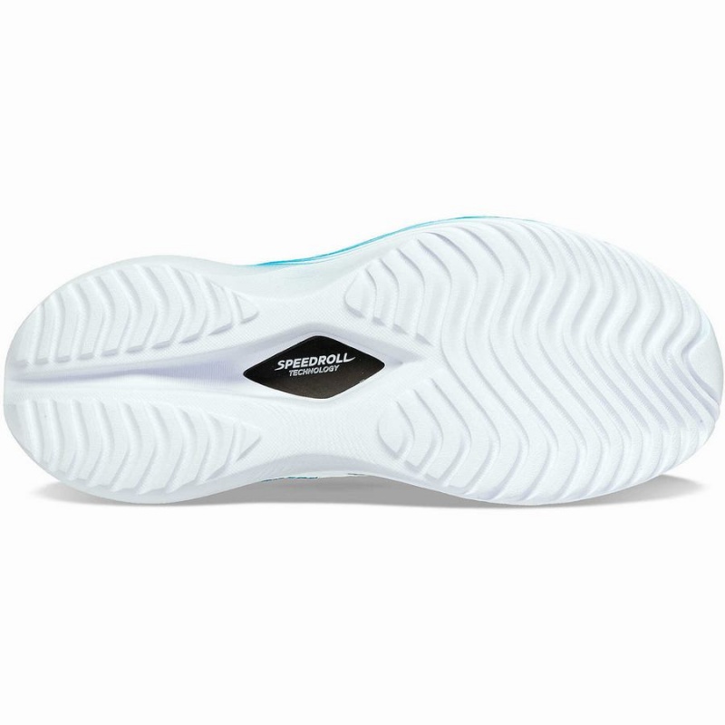 White / Blue Saucony Kinvara Pro Women's Running Shoes | Philippines S65349-D40