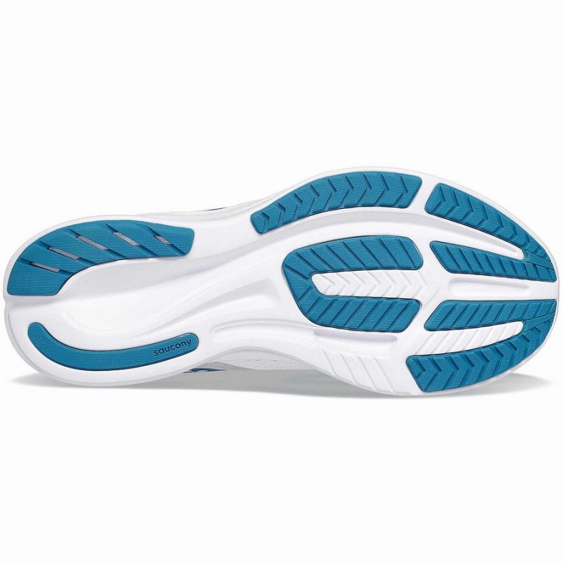 White / Blue Saucony Ride 16 Women's Running Shoes | Philippines S53718-K58