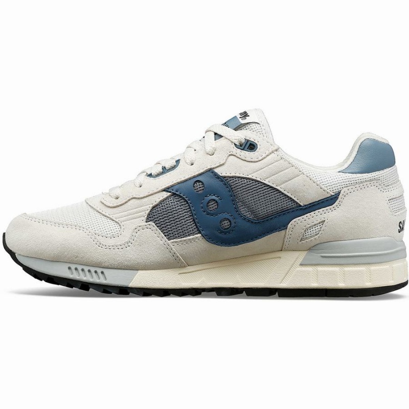 White / Blue Saucony Shadow 5000 Men's Sneakers | Philippines S64951-Q82