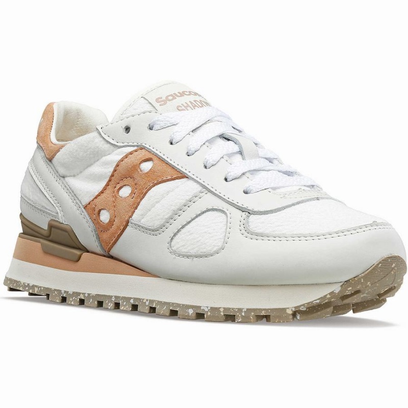 White / Brown Saucony Shadow Original Women's Sneakers | Philippines S32986-J59