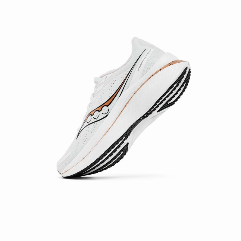 White / Gold Saucony Endorphin Speed 3 Men's Running Shoes | Philippines S76852-X62