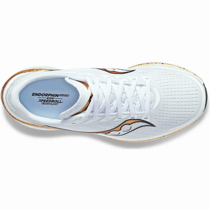 White / Gold Saucony Endorphin Speed 3 Women's Running Shoes | Philippines S96458-W80