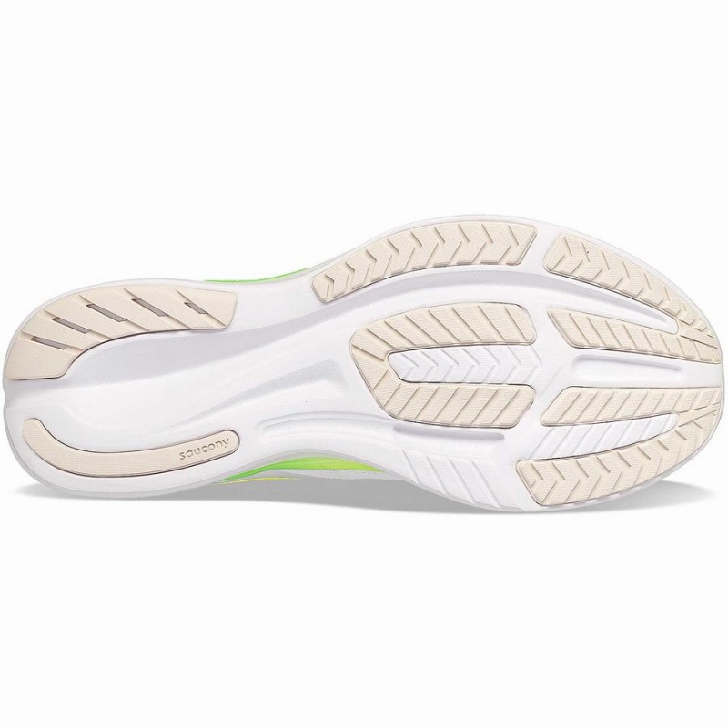 White / Green Saucony Ride 16 Women's Running Shoes | Philippines S39821-M21