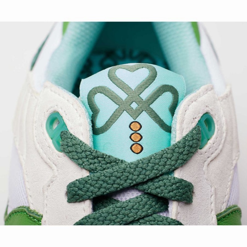 White / Green Saucony Shamrock Shadow 5000 Women's Sneakers | Philippines S50463-X06