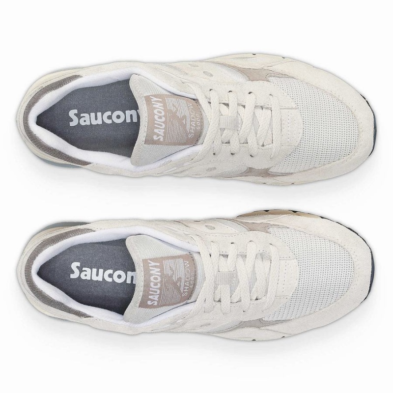 White / Grey Saucony Shadow 6000 Men's Sneakers | Philippines S78612-Y34