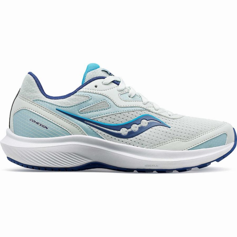 White / Indigo Saucony Cohesion 16 Women\'s Walking Shoes | Philippines S30518-F45