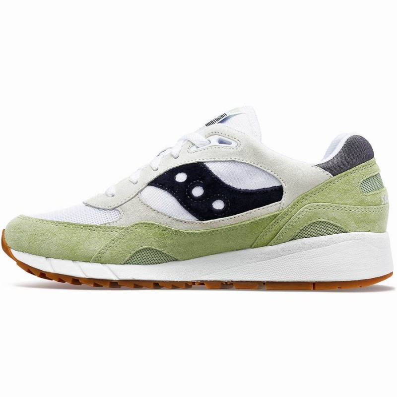 White / Mint / Navy Saucony Shadow 6000 Men's Sneakers | Philippines S95671-T81