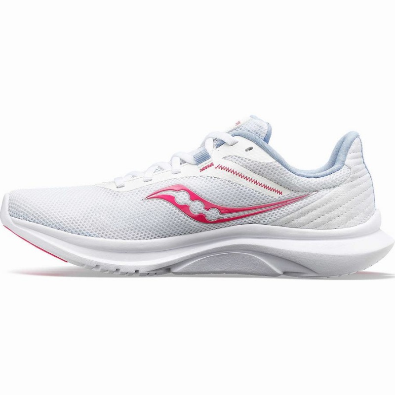 White / Pink Saucony Convergence Women's Walking Shoes | Philippines S49856-H49