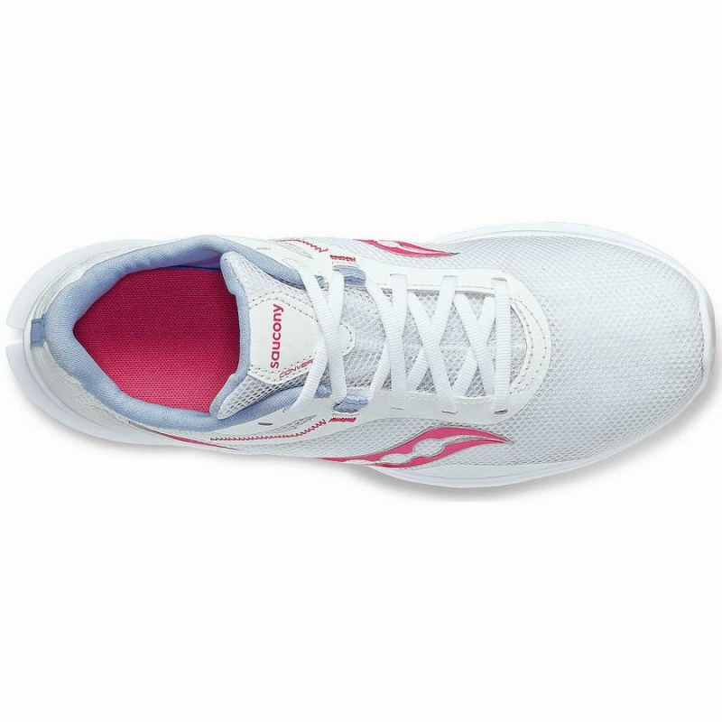 White / Pink Saucony Convergence Women's Walking Shoes | Philippines S49856-H49