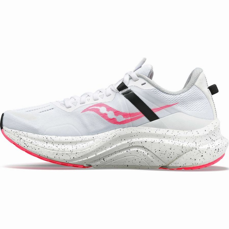 White / Pink Saucony Tempus Women's Running Shoes | Philippines S80693-W74