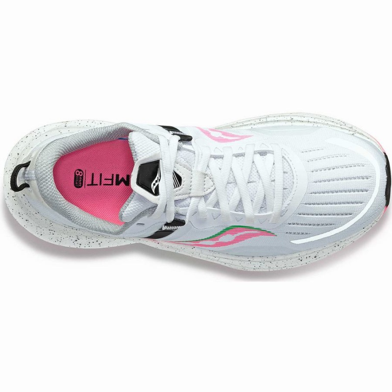 White / Pink Saucony Tempus Women's Running Shoes | Philippines S80693-W74