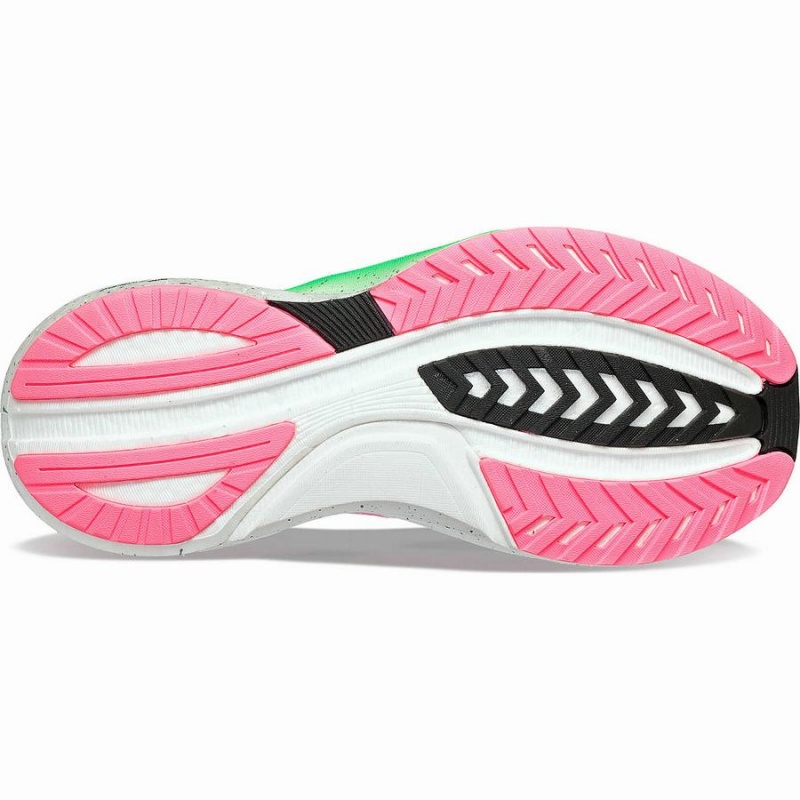 White / Pink Saucony Tempus Women's Running Shoes | Philippines S80693-W74