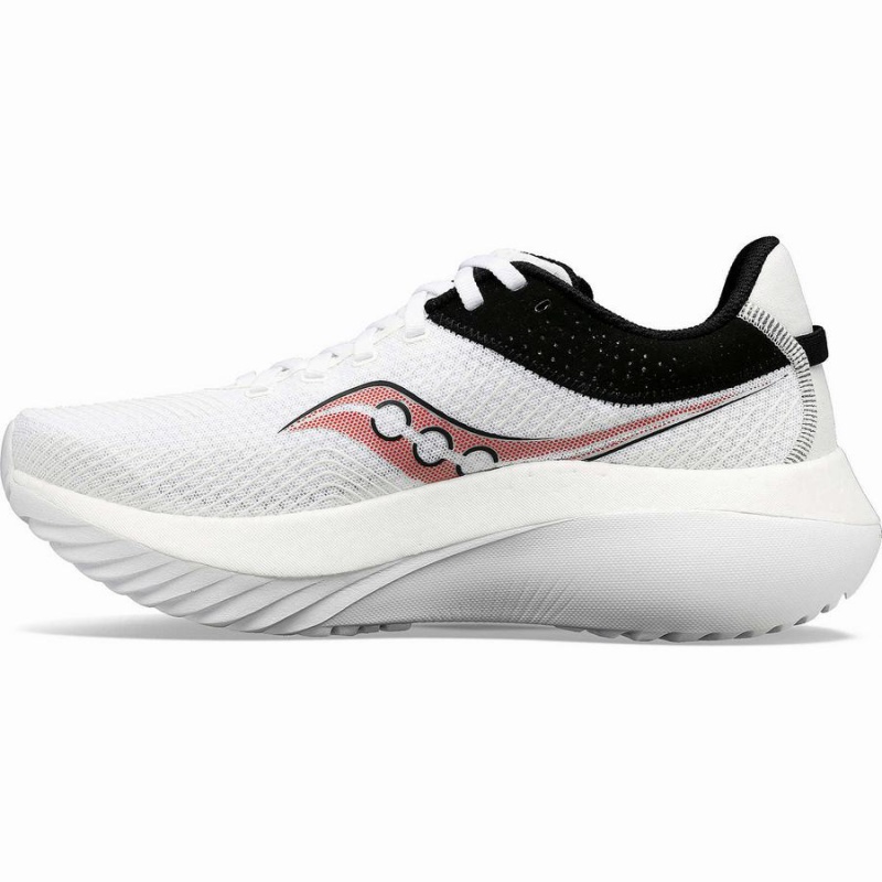 White / Red Saucony Kinvara Pro Men's Running Shoes | Philippines S90253-L18