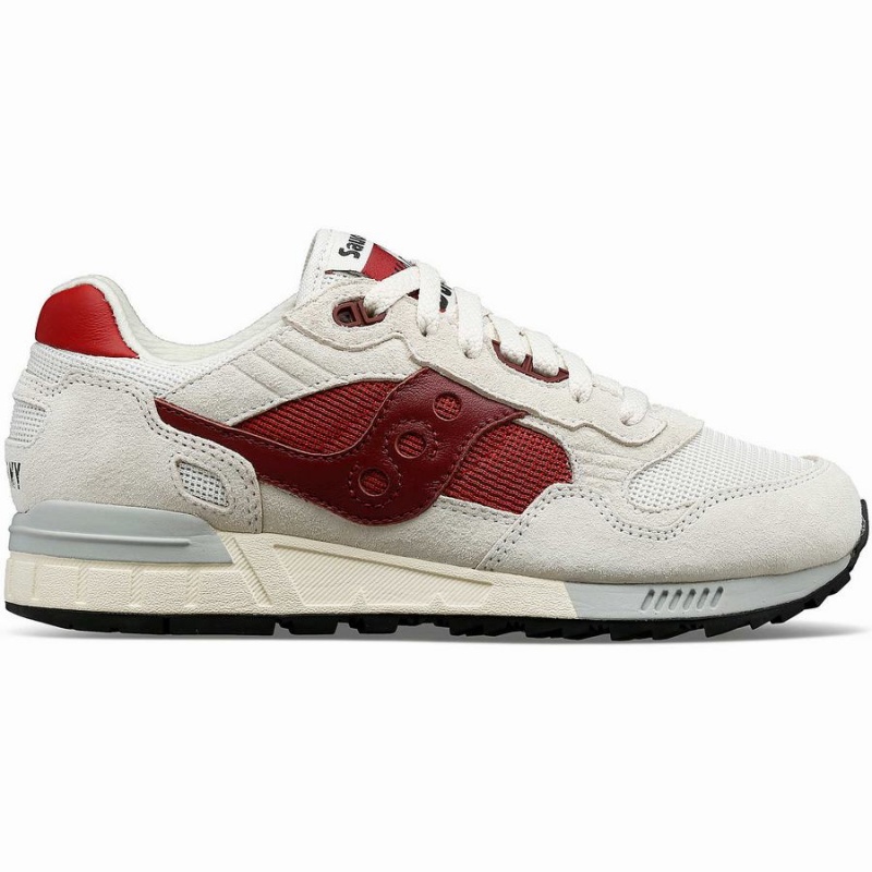 White / Red Saucony Shadow 5000 Men\'s Sneakers | Philippines S50318-L91