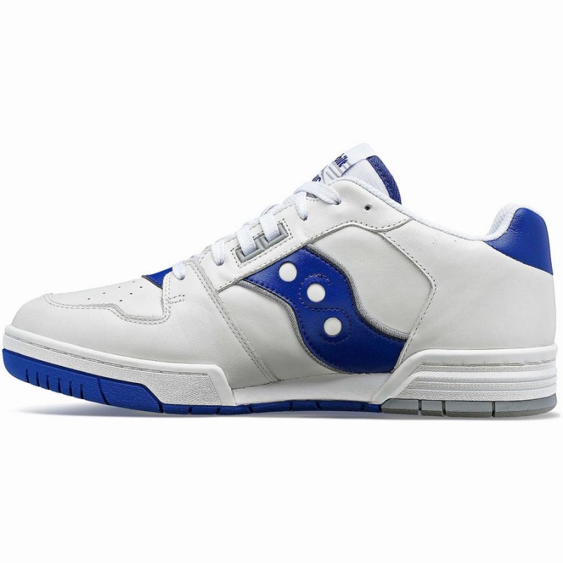 White / Royal Saucony Spot-Bilt™ Sonic Low Men's Sneakers | Philippines S29460-U89