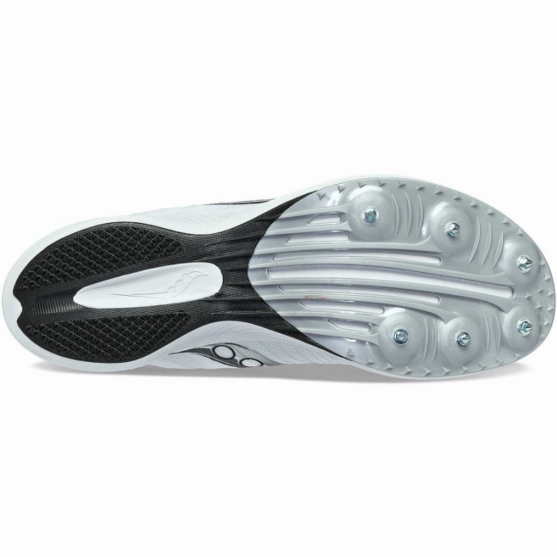 White / Silver Saucony Velocity MP Men's Track Spikes | Philippines S96342-G14