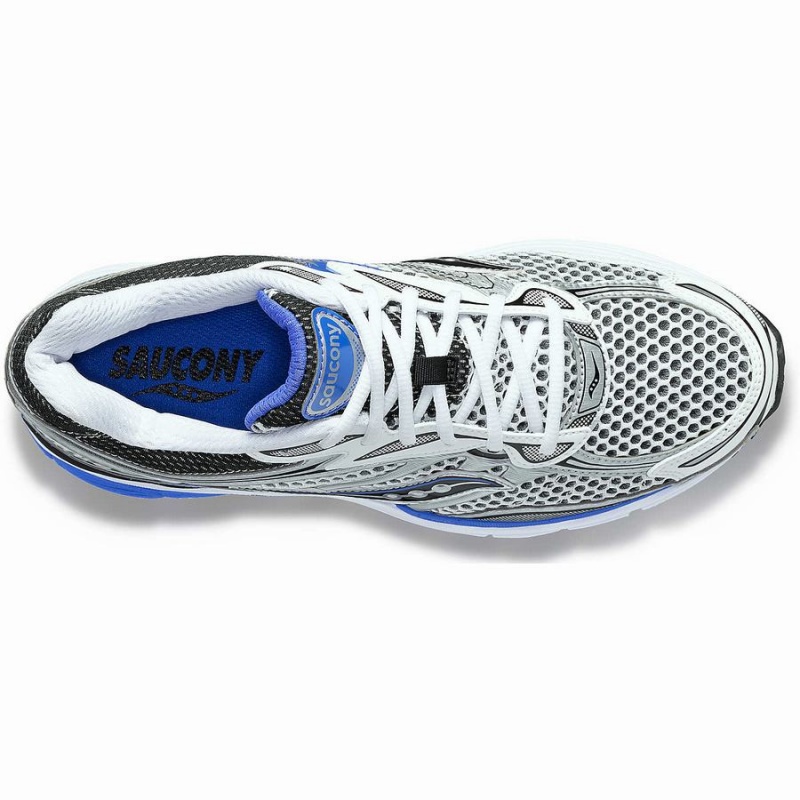 White / Silver / Blue Saucony ProGrid Omni 9 OG Men's Sneakers | Philippines S47180-V50