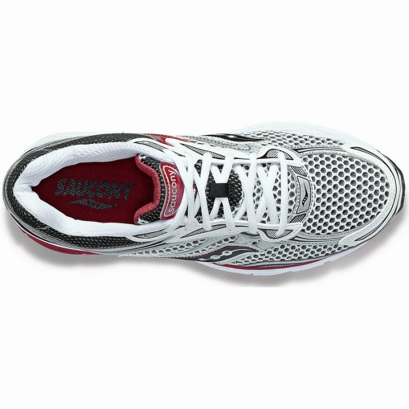 White / Silver / Red Saucony OG ProGrid Omni 9 Women's Sneakers | Philippines S39740-R54