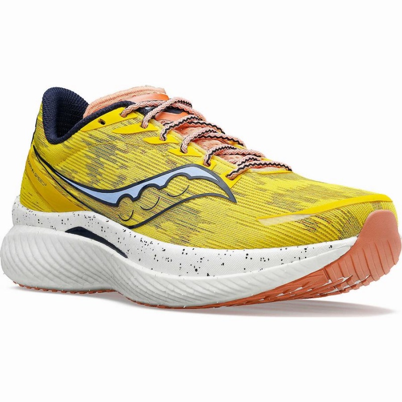 Yellow Saucony Endorphin Speed 3 Men's Running Shoes | Philippines S68940-C96