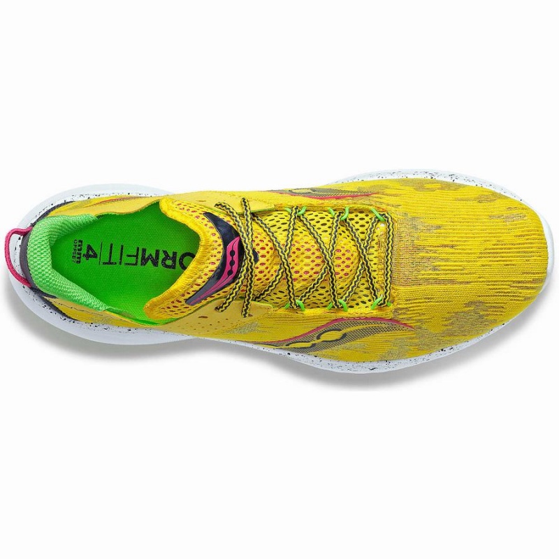 Yellow Saucony Kinvara 14 Men's Running Shoes | Philippines S19364-Y65