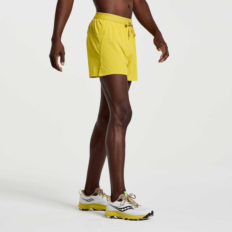 Yellow Saucony Outpace 3