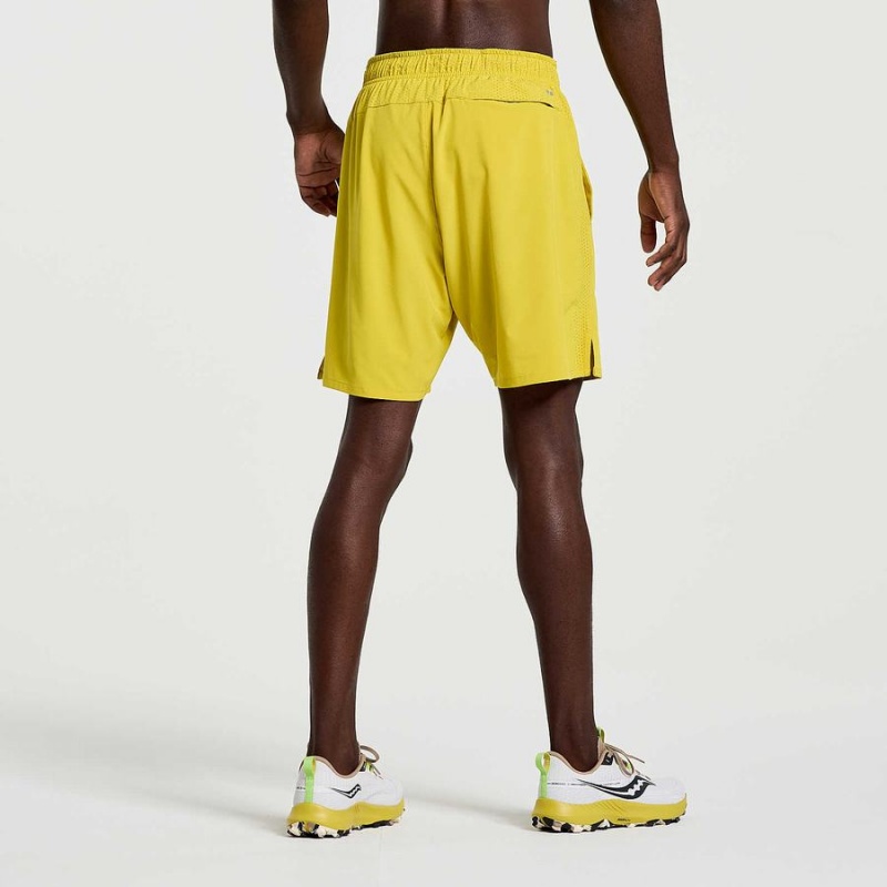 Yellow Saucony Outpace 7