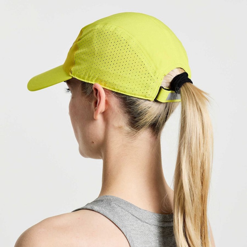 Yellow Saucony Outpace Women's Hats | Philippines S29103-W03