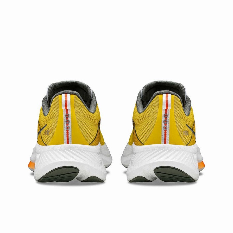 Yellow Saucony Ride 17 Men's Running Shoes | Philippines S96738-S20