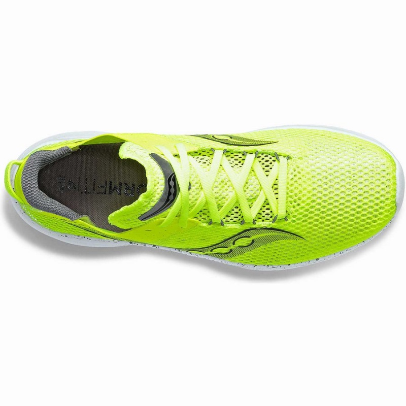 Yellow / Black Saucony Kinvara 14 Men's Running Shoes | Philippines S40678-S87