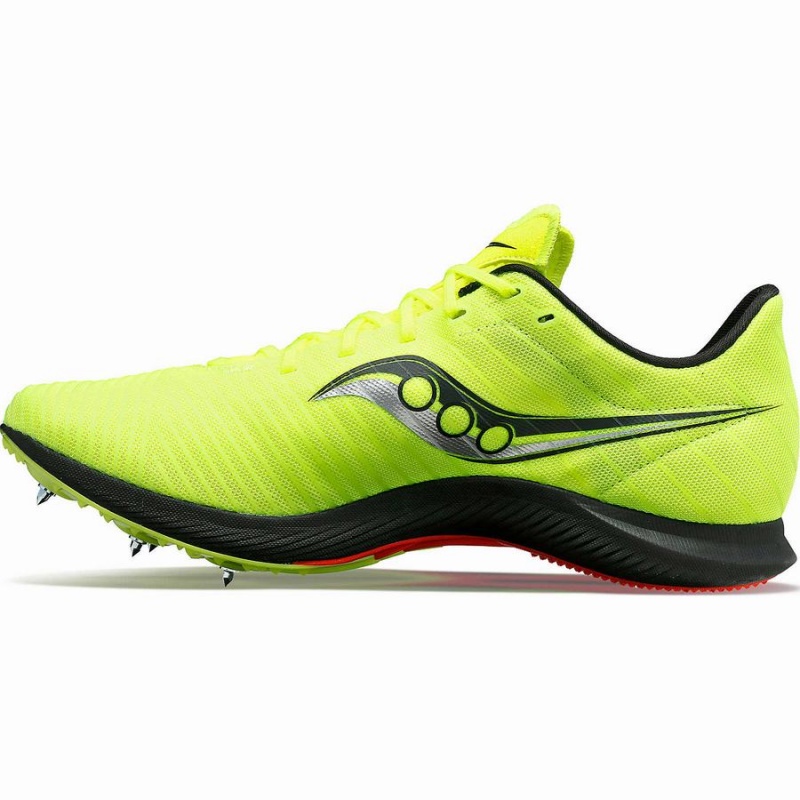 Yellow / Black Saucony Velocity MP Men's Track Spikes | Philippines S13956-H47