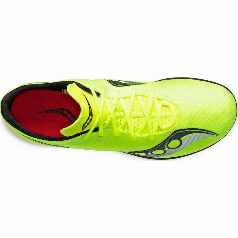 Yellow / Black Saucony Velocity MP Women's Track Spikes | Philippines S97480-T74