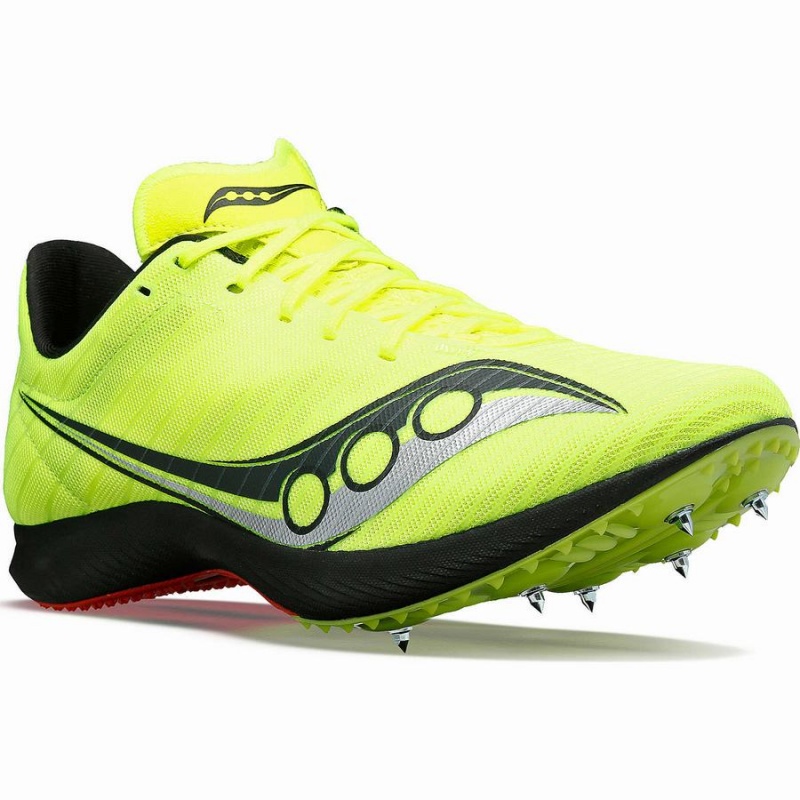 Yellow / Black Saucony Velocity MP Women's Track Spikes | Philippines S97480-T74